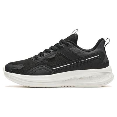 Abrasion Resistant Low Top Running Shoes Women's Black 922345579-1