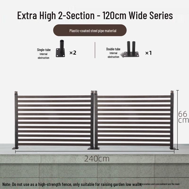 

Уличная металлическая садовая панель забора