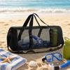 Cylindrical Mesh Swim and Travel Bag Ventilated with Shoulder