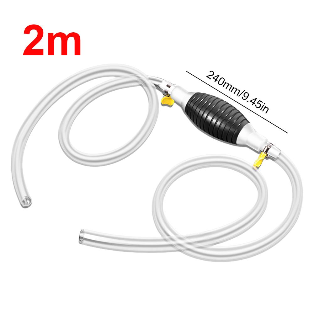Universal Hand Gas Oil Pump Car Fuel Pump Manual Suction Pipe Gasoline Syphon Pump Auto Engines Fuel Supply System Accessories