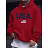 Herren Freizeit Kapuzenpullover für Frühling und Herbst, Trendige Mode, Warm und Bequem, Lockerer Schnitt, Große Größe Kapuzenpullover
