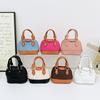 Color Versatile Solid Small Shell Shoulder Bag No Lining Casual Outings Daily