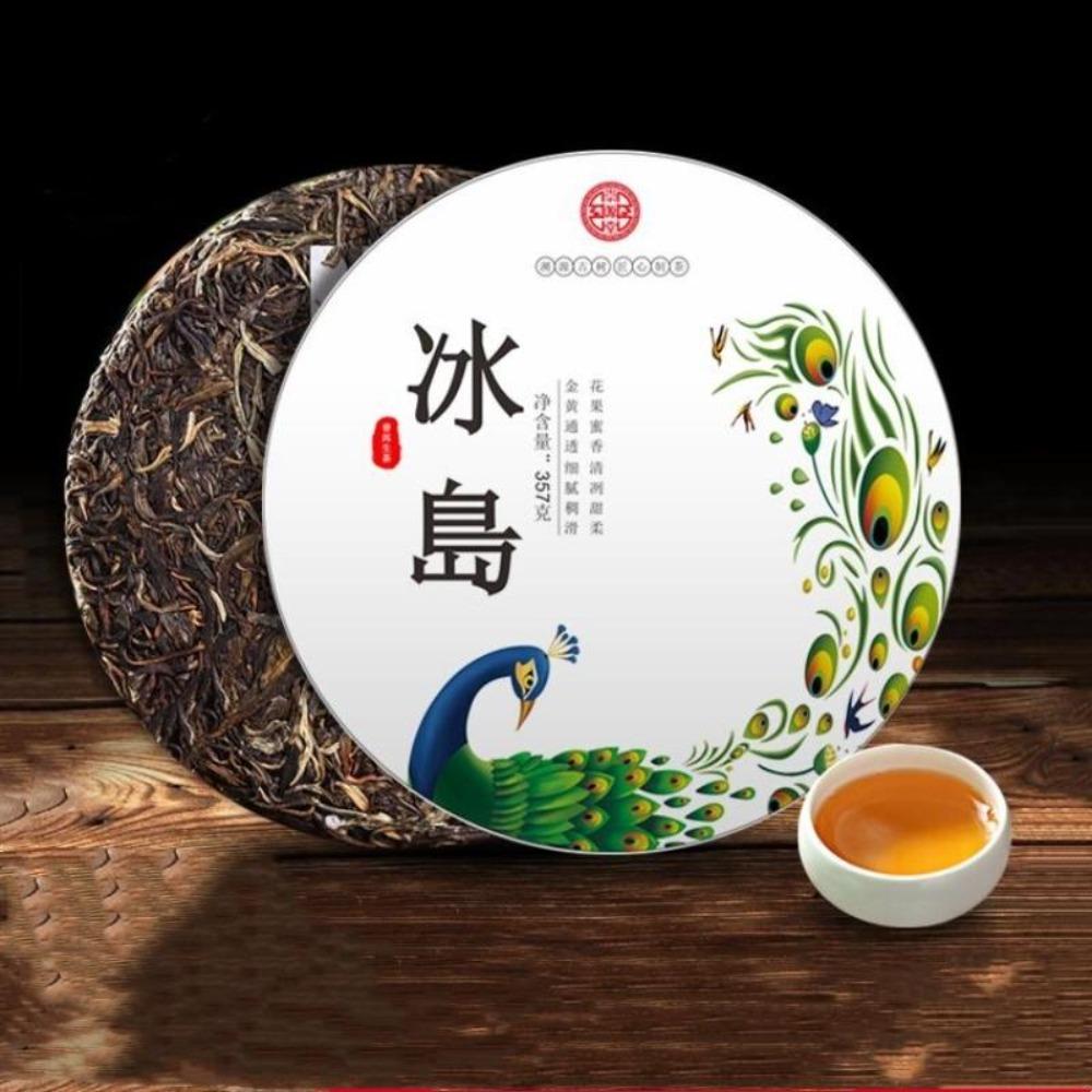 357g Factory Direct Wholesale Seven Seed Ancient Tree Yunnan Iceland Raw Pu er Tea Cake 357g