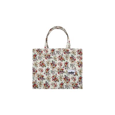 Flower Mini Tote Bag (Ivory)