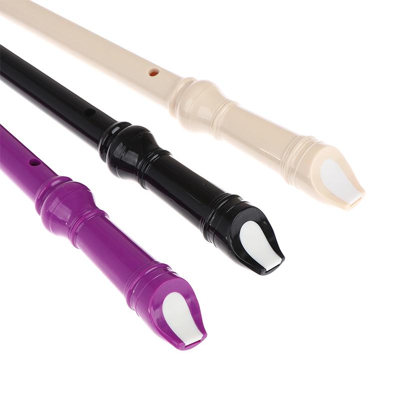 8-Hole Flute Set Vertical Flute Beginners Professional Practice Recorders Abs Flute With Cleaning Rod Orff Woodwinds Instruments