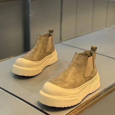 Automne et hiver nouvelles bottines Chelsea sport et loisir bottes plateforme Martin