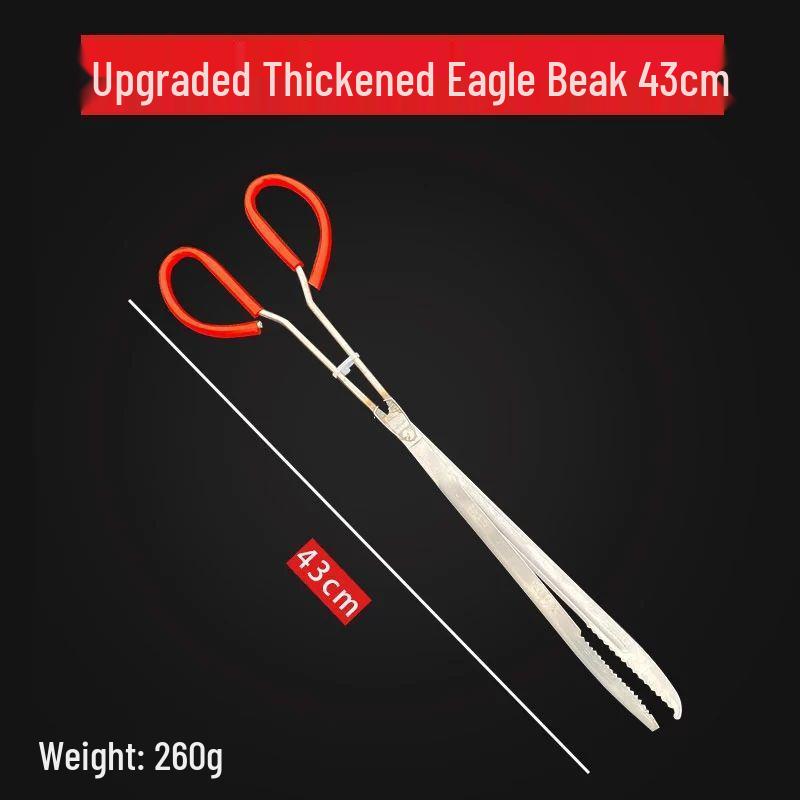 Улучшенные щипцы-пинцет из нержавеющей стали для угря - Высококачественные, более толстые цельностальные щипцы