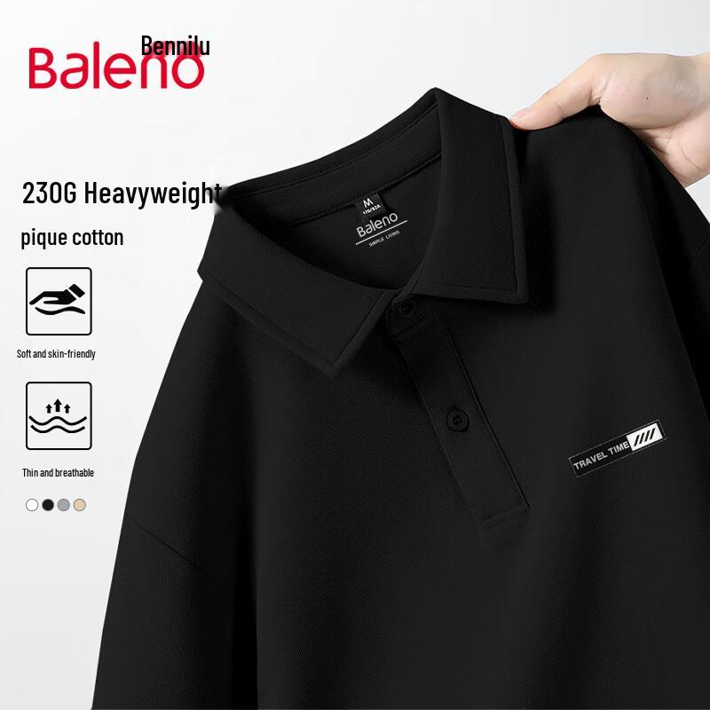 Baleno Men's Heavyweight Polo T-shirt
