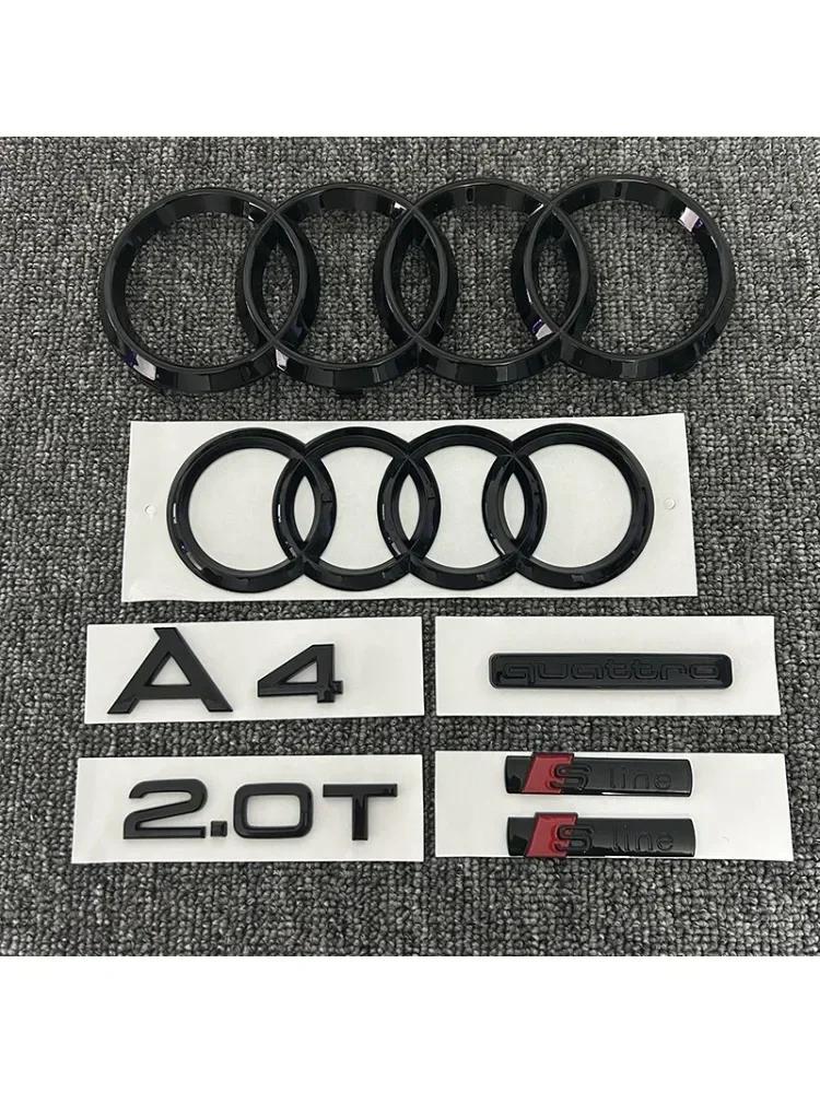 A2 A4 4Ring logo ABS Black
