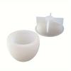 Pear-shaped Candle Cup Silicone Mould DIY Flower Pot Candle Holder Storage Box Resin Mould Crafts Home Decoration