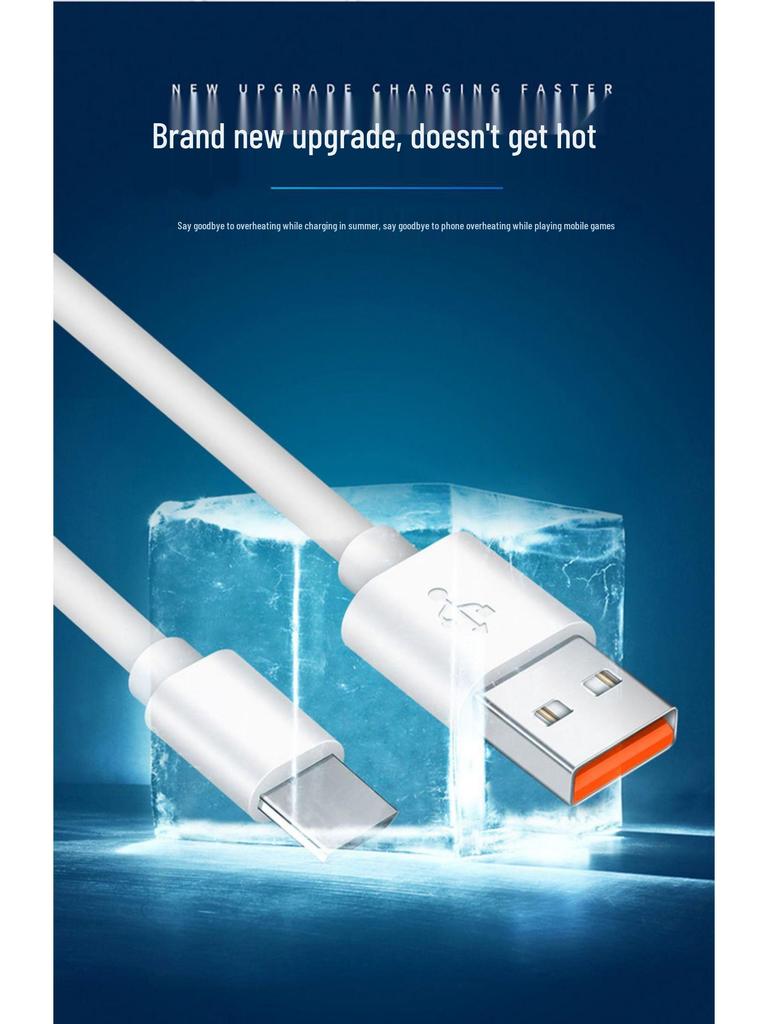 Fast Type-C Data Cable for Huawei, Oppo, Honor, Vivo, Xiaomi - TypeC6A Compatible