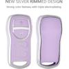 OFFCURVE Key Fob Cover for Nissan, Full TPU Protective Car Key Case Holder for Nissan Xterra Titan Armada Frontier Quest Sentra Infiniti FX35 FX45