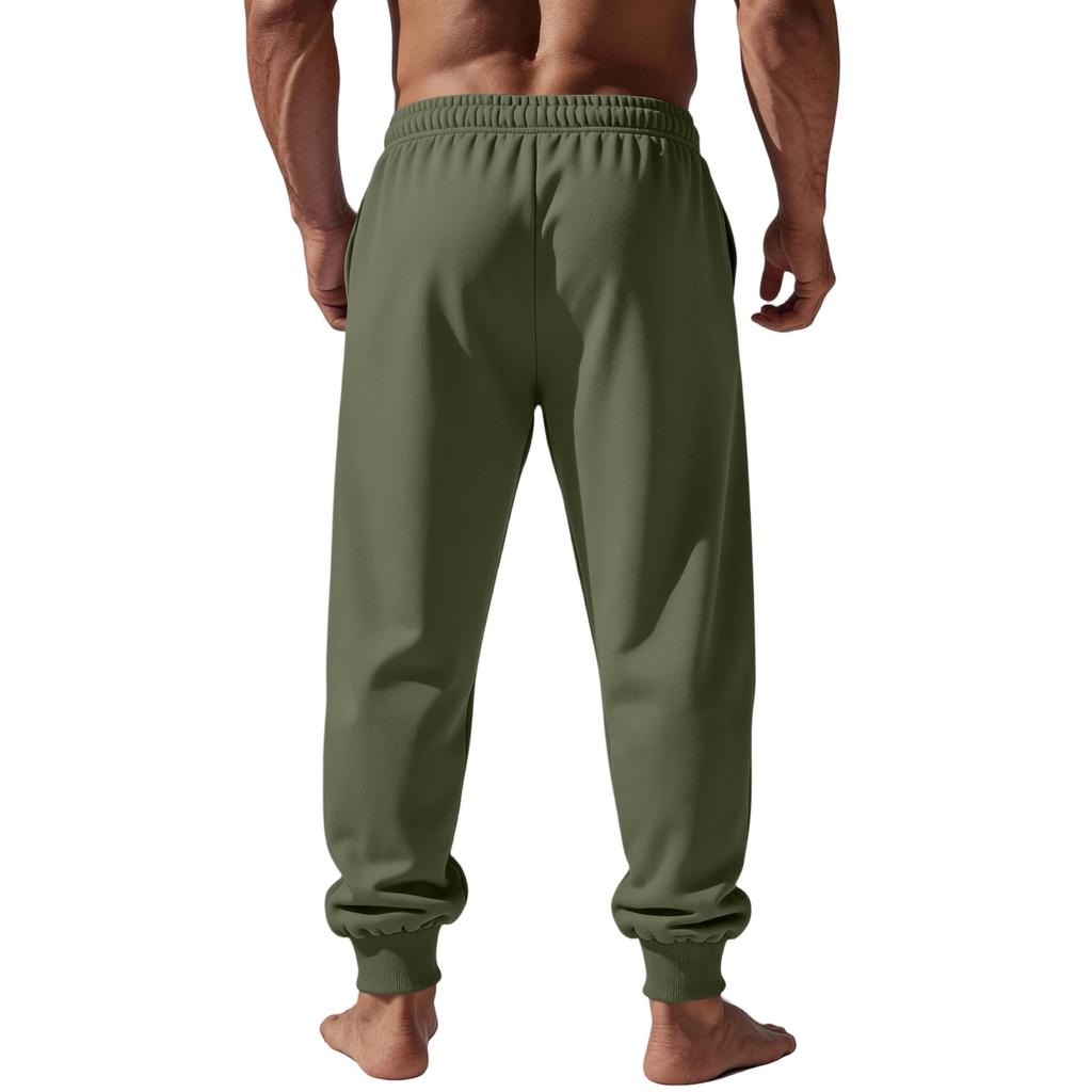 Herren Freizeithose mit lockerem Schnitt und elastischem Bund für täglichen Komfort
