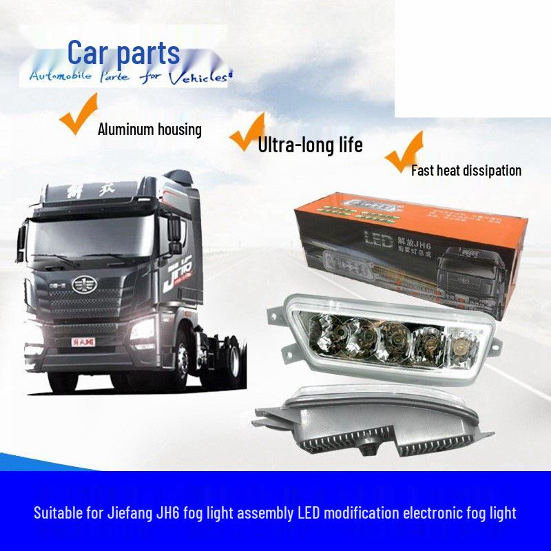 Jiefang JH6 LED Front Fog Light & Turn Signal Assembly Replacement Left Fog Light