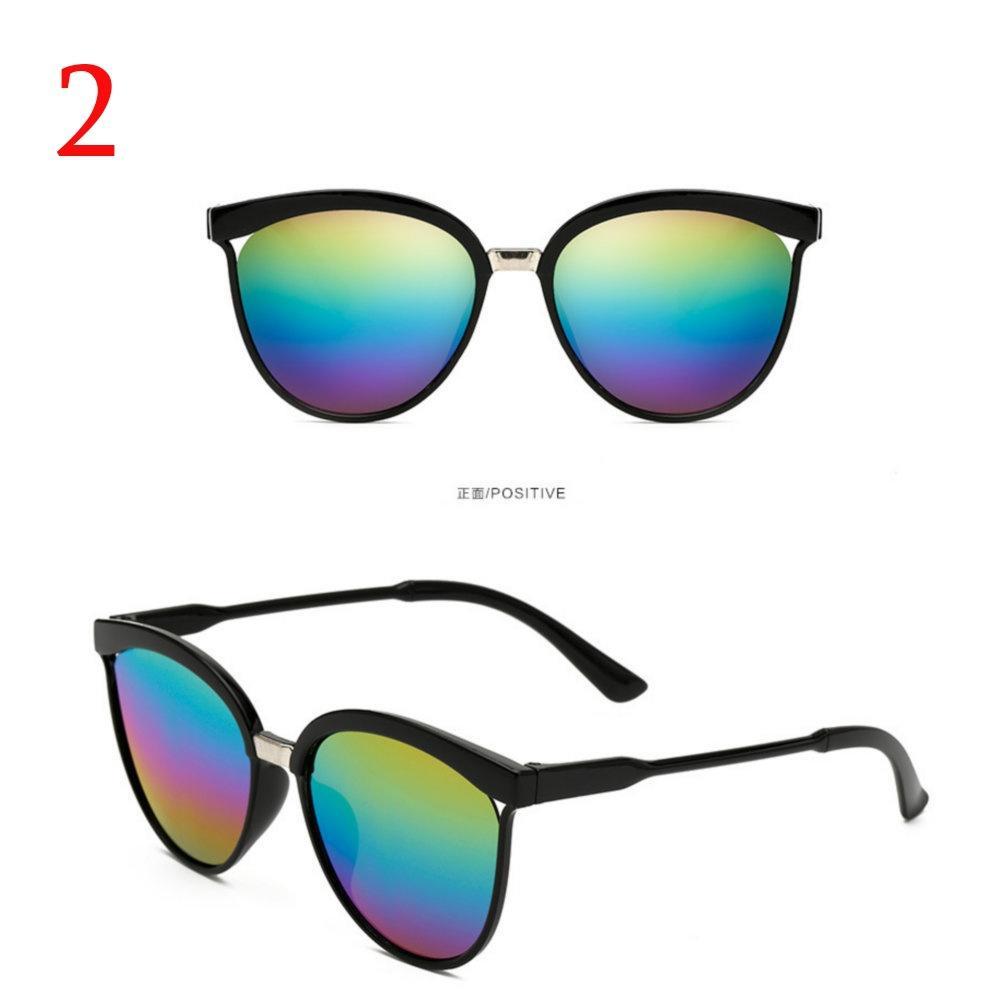 Buy Retro Style Mirror Flat Lens Sunglasses Eye Glasses Eyewear Fashion