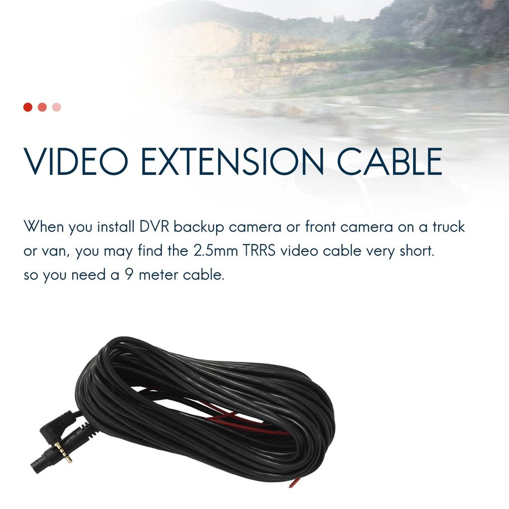 Axiomate Recorder Rear Lens Extension Cable 5 Pin 5 Holes