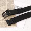 Imitation Nylon Belt Men'S Trendy Men'S Adjustable Casual Braided Belt Tactical Belt Classic Plastic Buckle