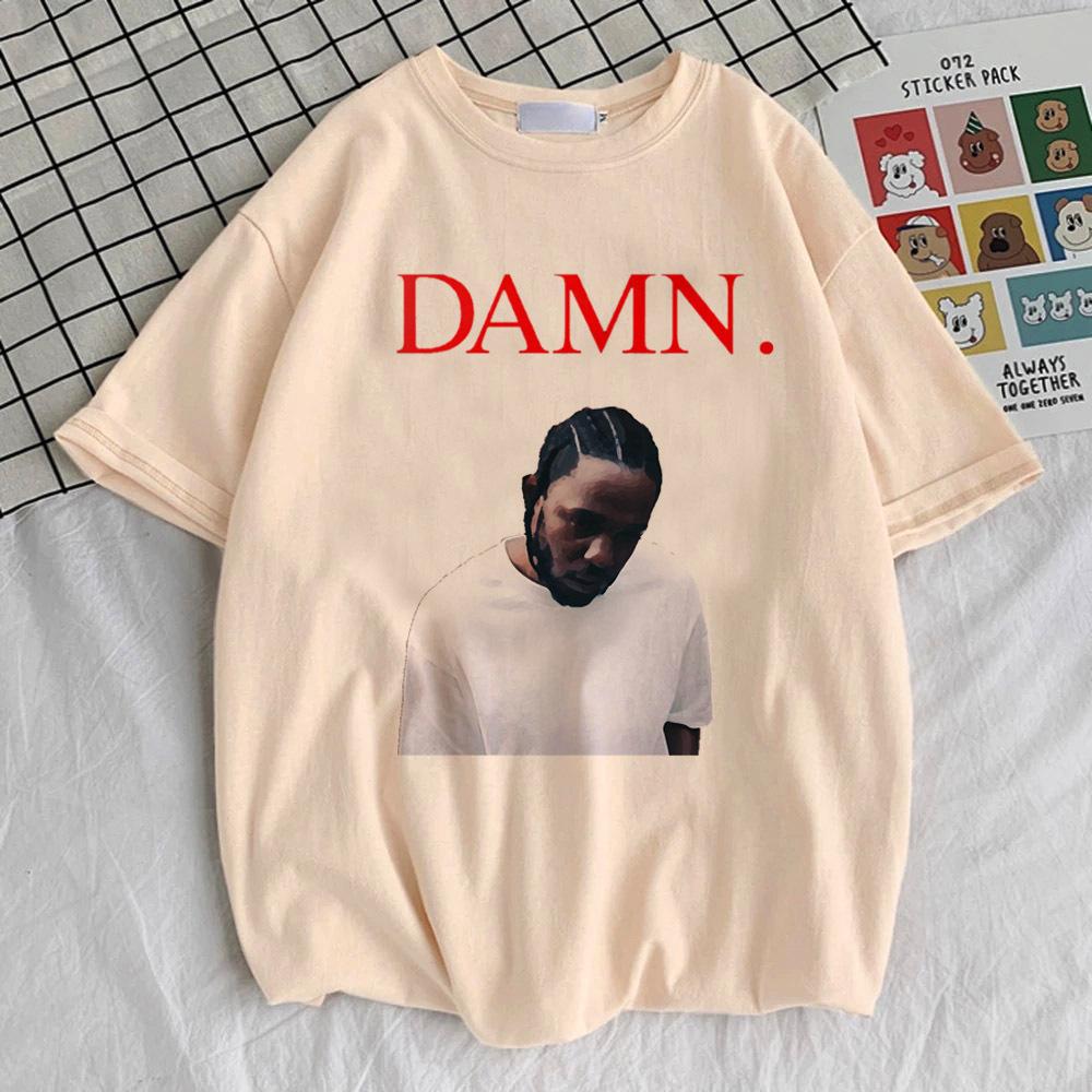Kendrick Lamar Top T-Shirts Teenager koreanische Kleidung Ästhetik Harajuku Trendiges Streetwear-Shirt Grafik 2000er Frauen Hip Hop Gothic