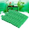 40PCS Plastic Greenhouse Film Clamp Easy To Attach Fits 11mm Pipe Greenhouse Film Clip Green Greenhouse Film Buckle