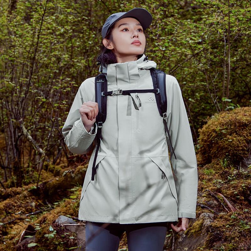 Women's Windproof Waterproof Hard Shell Hiking Jacket