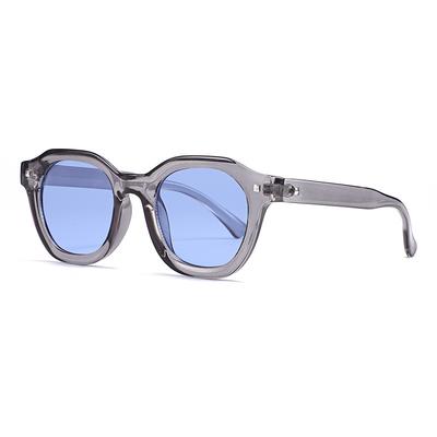 Luxury Designer Oversized Square Sunglasses Women Men Vintage Big Frame Punk Hip Hop Rivet UV400 Sun Glasses