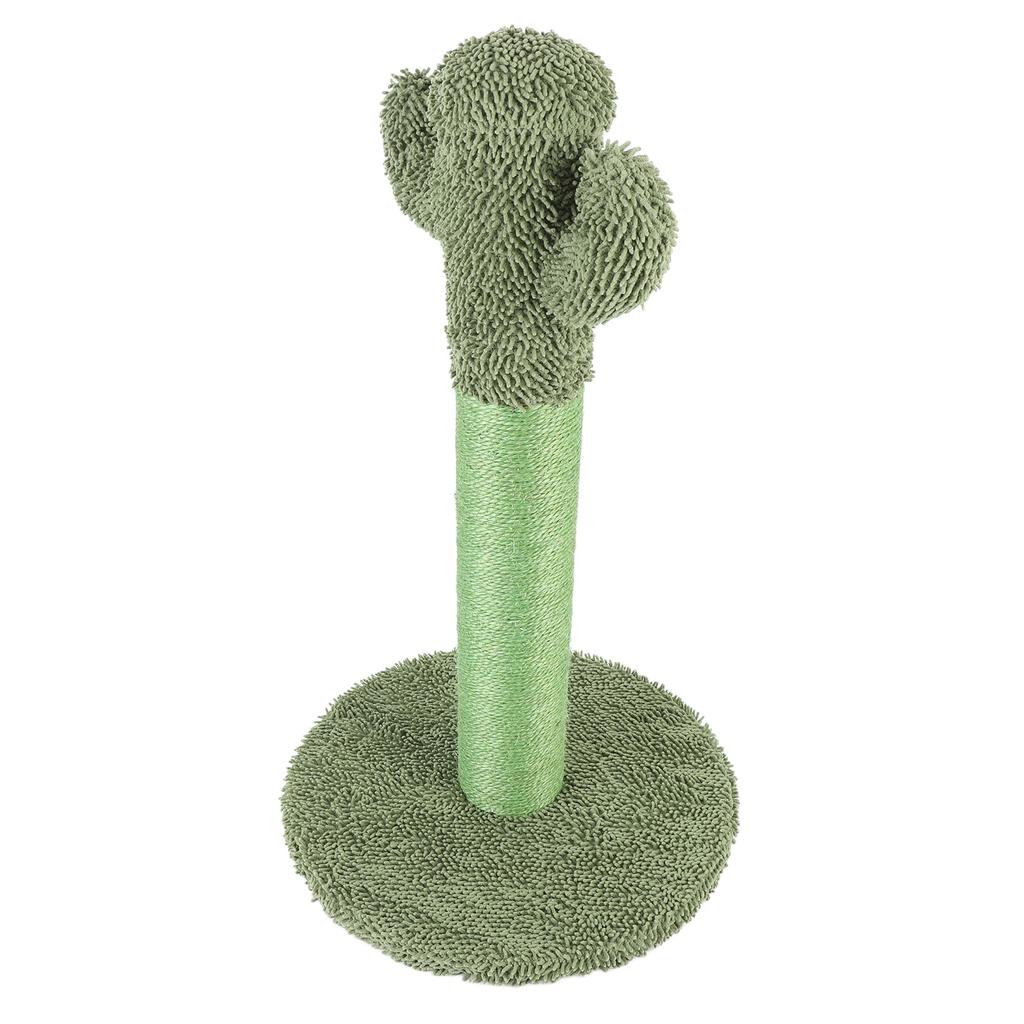 Cactus Cat Scratching Post Stable Multifunction Wearproof Sisal Cat Scratcher Tree for Indoor Cats K