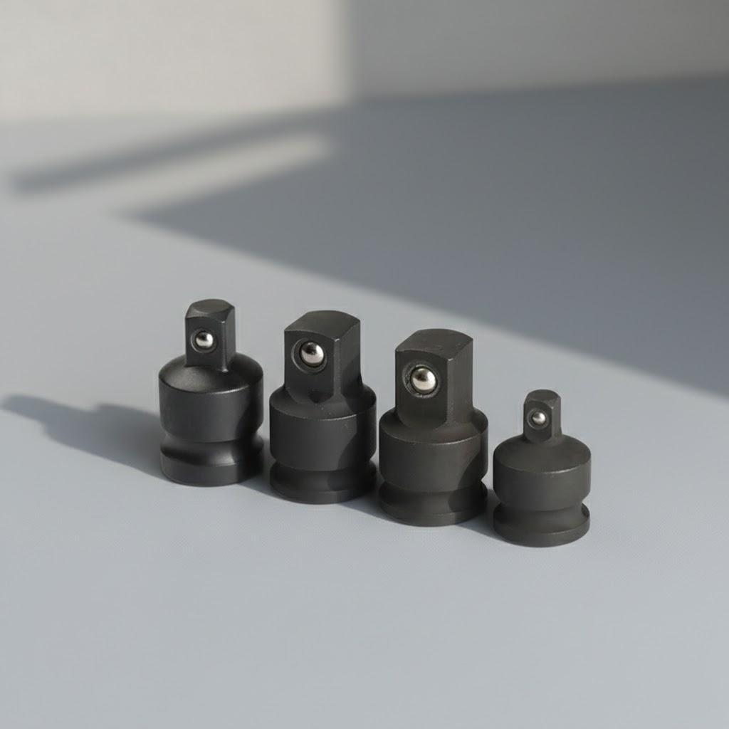 

1/4 3/8 1/2 Inch Air Impact Socket Adapter Set Drive Reducer Converter Tool Kit For Electric Wrench 4PCS High Quality