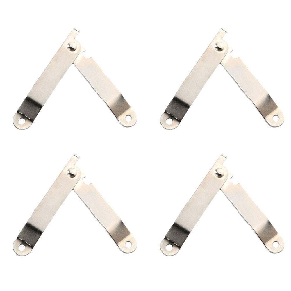 Silver Support Hinges Tables. Yellow 4pcs 68x11 Mm