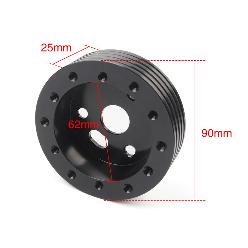 1' Nabe für 6-Loch-Lenkrad passend für Grant Forever Sharp APC 3-Loch-Adapter