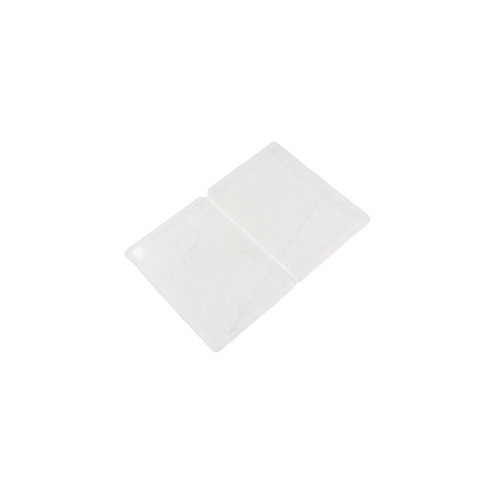 Eco-friendly Rectangular Plastic Clear Storage Box Flat  Storage Supplies   Jewelry Container Case