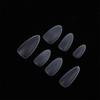 100Pcs/Box Matte Fake Nails No Polishing Press On False Nails Medium Short Design High Matt Soft Gel Nail Tips For Extension