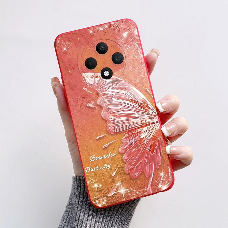 For Oppo Reno 12F 4G Case CPH2687 Cute Astronaut Painted Soft Silicone Cover For Oppo Reno12 F Reno 12 FS Reno12F 5G Case Shell