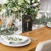 WTEMPO 31PCS Elegant Table Number Cards DIY Table Decoration Paper Seating Cards Digital Seating Cards Perfect for Home Decoration Party Wedding