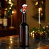 Stainless Steel Wine Stoppers Christmas Bottle Stopper, Reusable Cork, Decorative PVC Cartoon Toppers Design, Airtight Sealing Plugs for Freshness
