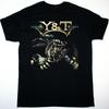 Y&T BLACK TIGER T-shirt Tops Tee Short Sleeve Cotton Black Men All Size S To 4XL