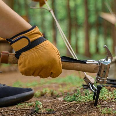 Kempingové kladivo pro stanový kůl Outdoor s popruhem a lehkým zemnícím hřebíkem