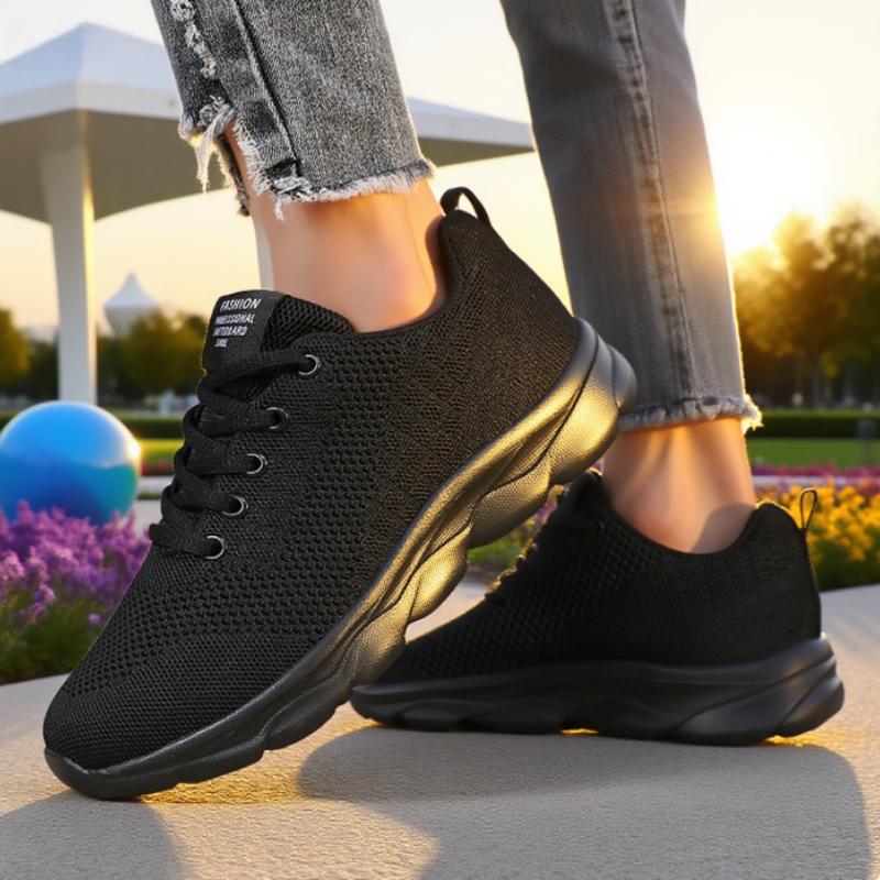 Trendy Women'S Athletic Running Shoes Breathable Mesh Lightweight Sports Sneakers Casual Fashion Walking Shoes Pick