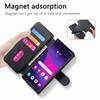 For Samsung Galaxy S24 Ultra S23 S22 Plus FE A55 A35 A25 A15 A05 A54 Case Leather Magnetic Wireless Charging Flip Card Bag Cover