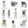 MOC Neues Horrorspiel Zoonomaly Bausteine Modell Horrortier Katze Elefant Koala Affe Bausteine Horror-Zoo Bauspielzeug Geschenk