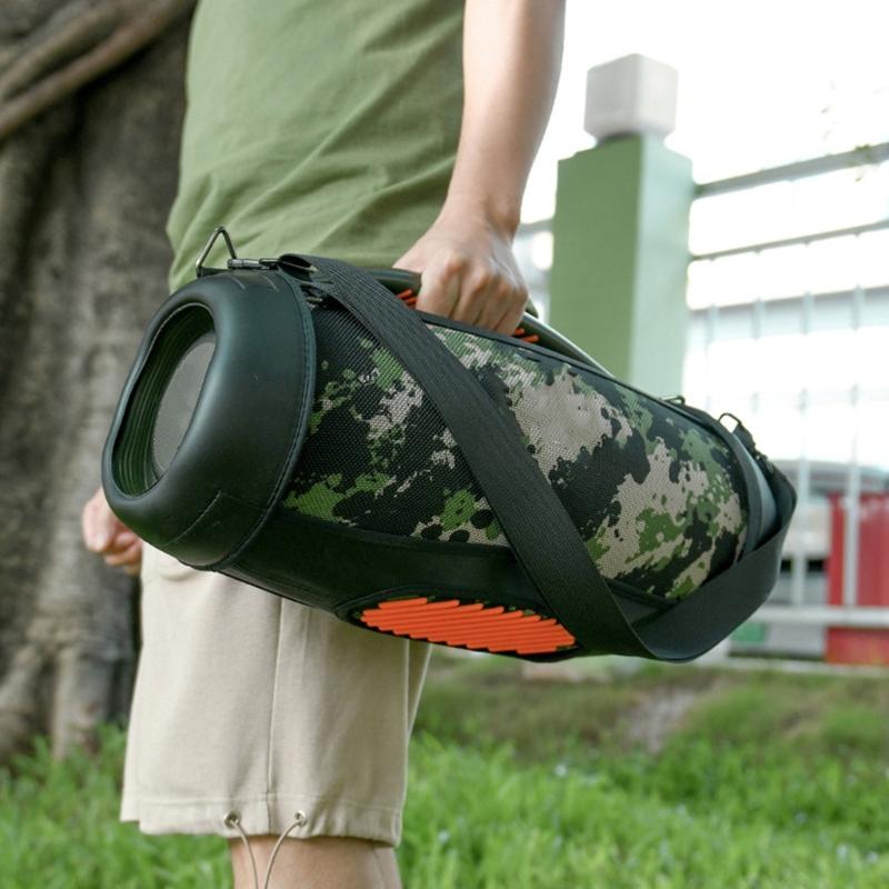Stoßfeste Lautsprecher-Tragetasche für Boombox 3 Drahtloslautsprecher Aufbewahrungstaschen Schutzhülle Lautsprecherzubehör