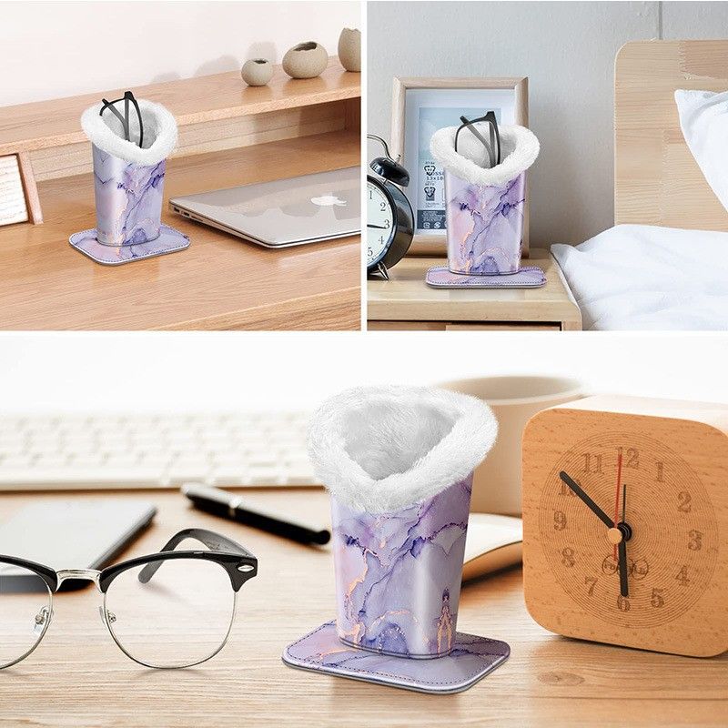 Magnetic Plush Glasses Case