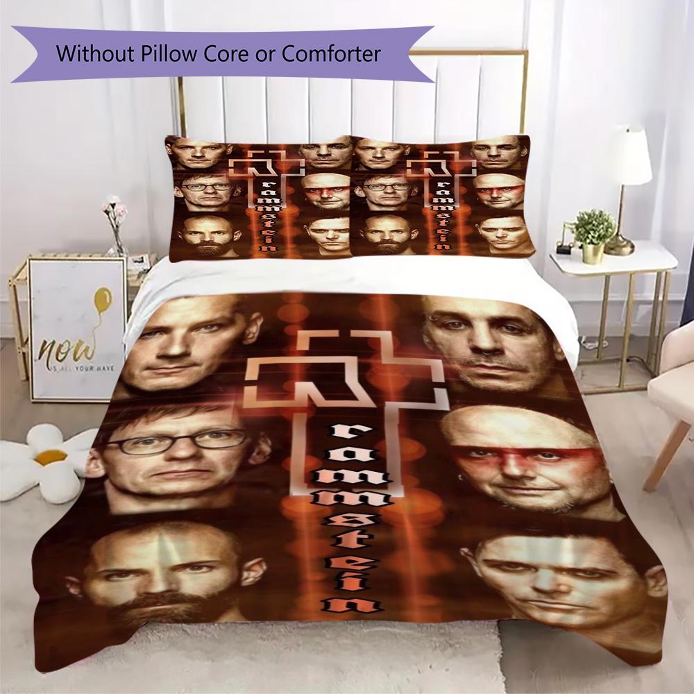 Rammstein, the German Heavy Metal Rock Band, Lead Singer Till Lindemann's Household Items, Pillowcase, Bedspread, Bed Cover (without core)R19