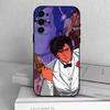 Retro C-City Hunter Comic  Phone Case For Samsung S25,S24,S21,S22,S23,S30,Ultra,S20,Plus,Fe,Soft Silicone Black Cover