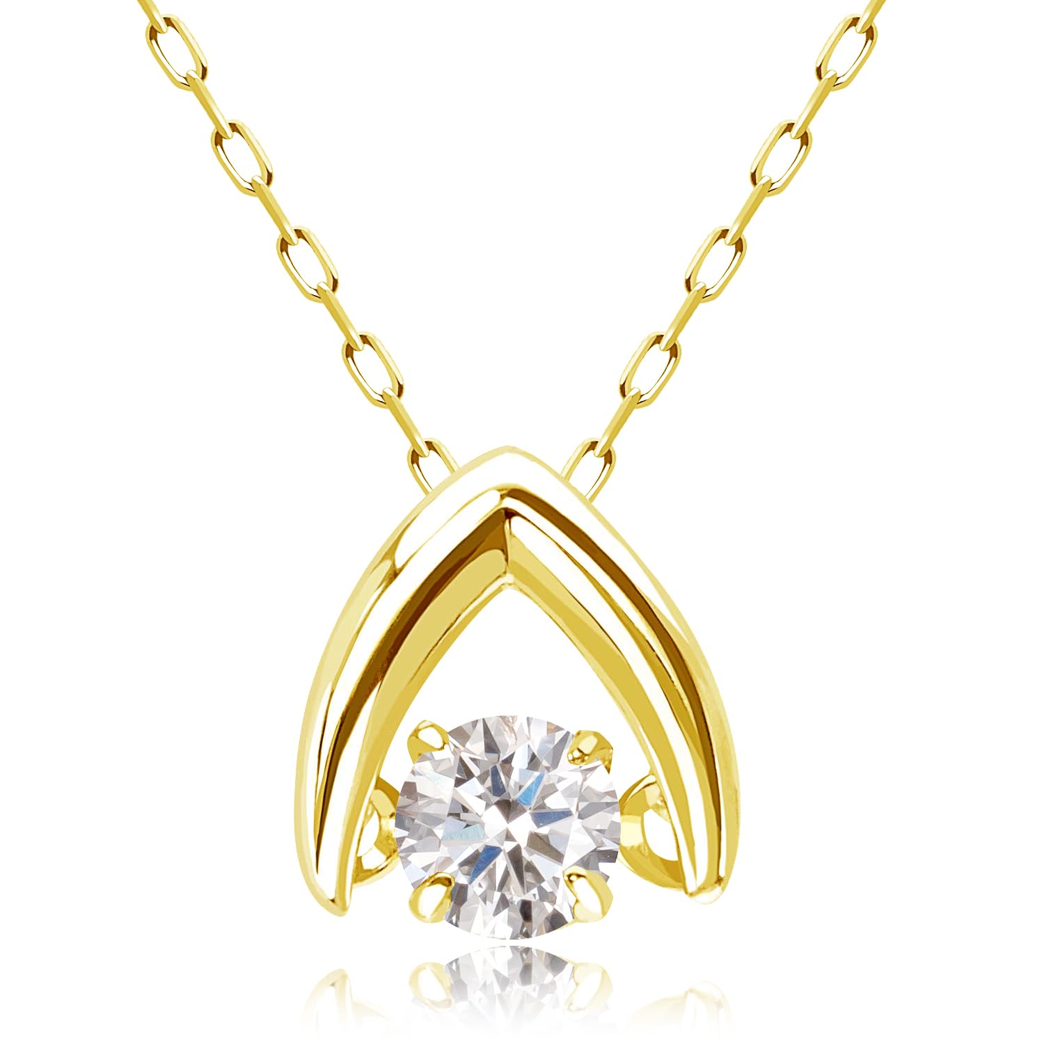 

Намисто Dancing Stone Diamond K18 18K Gold [Lara Christie] Жіноче 0.1ct lp51-0016-yg