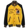 Baseball Jacket L Yellow Motor Cycle Men's Used