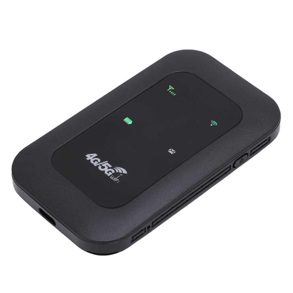 4GWiFi Hotspot Supports 10 Connected Devices LTE Mobile Router for Travel 300Mbps High Speed SIM Card Slot Indicator