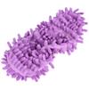 1 Piece Reusable Detachable Washable Household Floor Cleaning Slipper Mop Shoes Cover (Coffee)