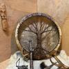 Shaman Drum Tree Of Life Ornament Wooden Shamanic Drum The Siberian Drum Spirit Music Easter Gifts