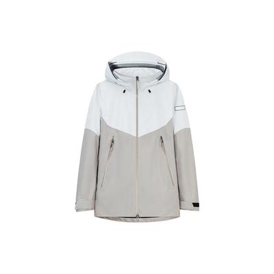 Outdoor Series Waterproof Breathable Thickened Warm Jacket Women Jacket Bright-Gray Paper-White 162410607-3
