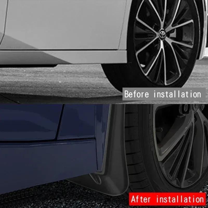 For Toyota Prius 60 Series  2024 ABS Front Rear Wheels Fender Mudguards Mud Flaps Splash Guards  Exterior auto Accessories